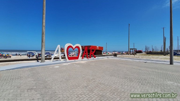 200m da Praia | Churrasqueira | Wi-Fi | Elevador | 4 Pessoas