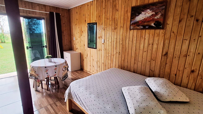 Cabana Cristal ll Campestre Em Sítio ll Wi-Fi ll Quiosque Ch