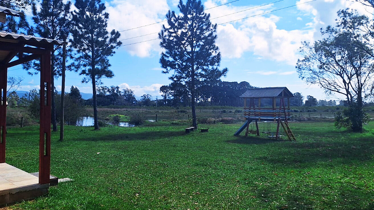 Cabana Cristal ll Campestre Em Sítio ll Wi-Fi ll Quiosque Ch