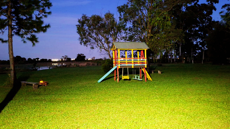 Chalézinho Bons Ventos Campestre no Sitio com Wi-Fi ll Quios