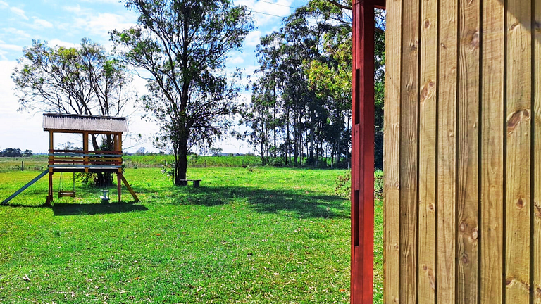 Chalézinho Bons Ventos Campestre no Sitio com Wi-Fi ll Quios