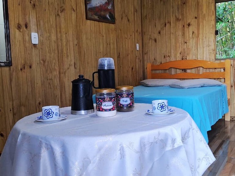 Cabana Cristal ll Campestre Em Sítio ll Wi-Fi ll Quiosque Ch