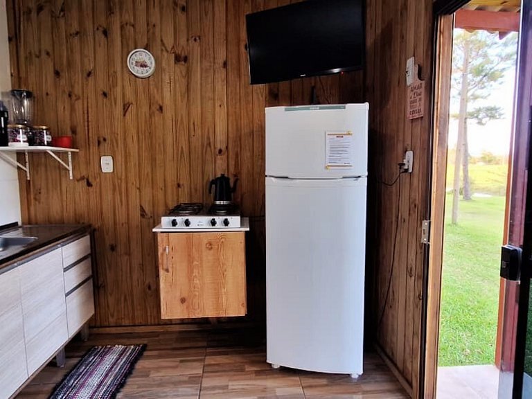 Cabana Cristal ll Campestre Em Sítio ll Wi-Fi ll Quiosque Ch