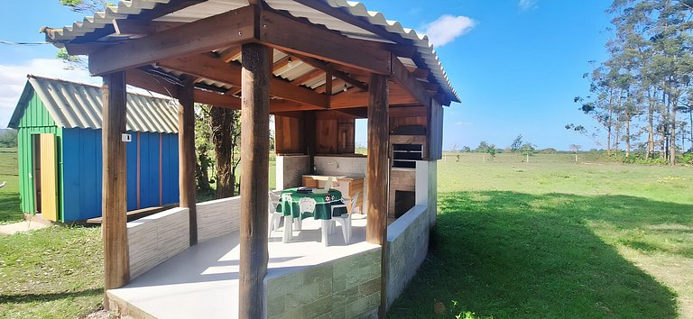 Cabana Cristal ll Campestre Em Sítio ll Wi-Fi ll Quiosque Ch