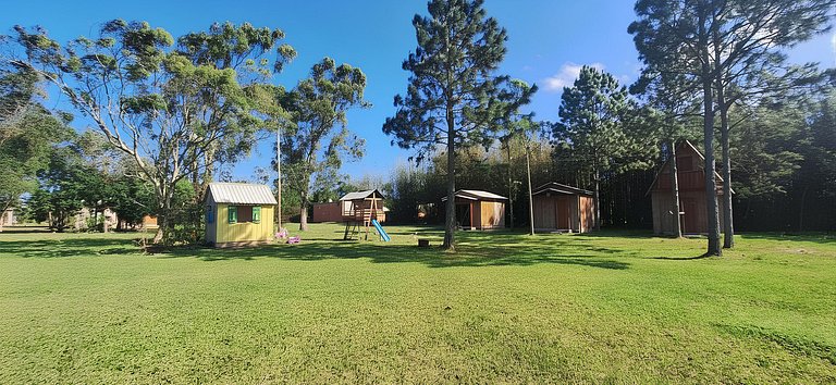 Cabana Cristal ll Campestre Em Sítio ll Wi-Fi ll Quiosque Ch