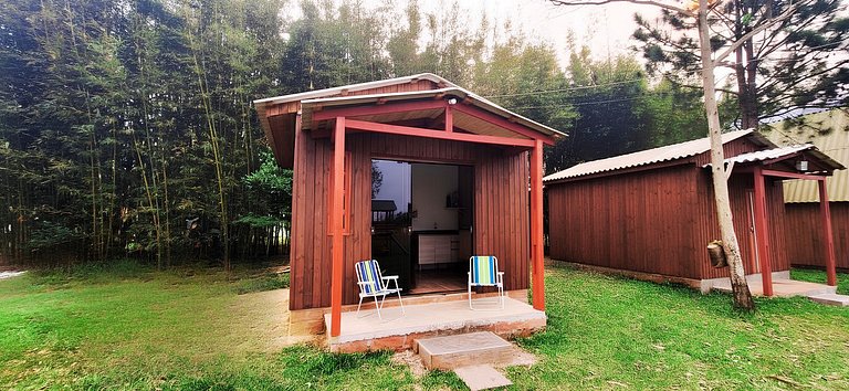 Cabana Cristal ll Campestre Em Sítio ll Wi-Fi ll Quiosque Ch
